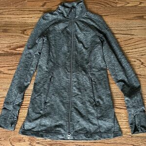 Athleta Women's Gray Full-Zip Jacket